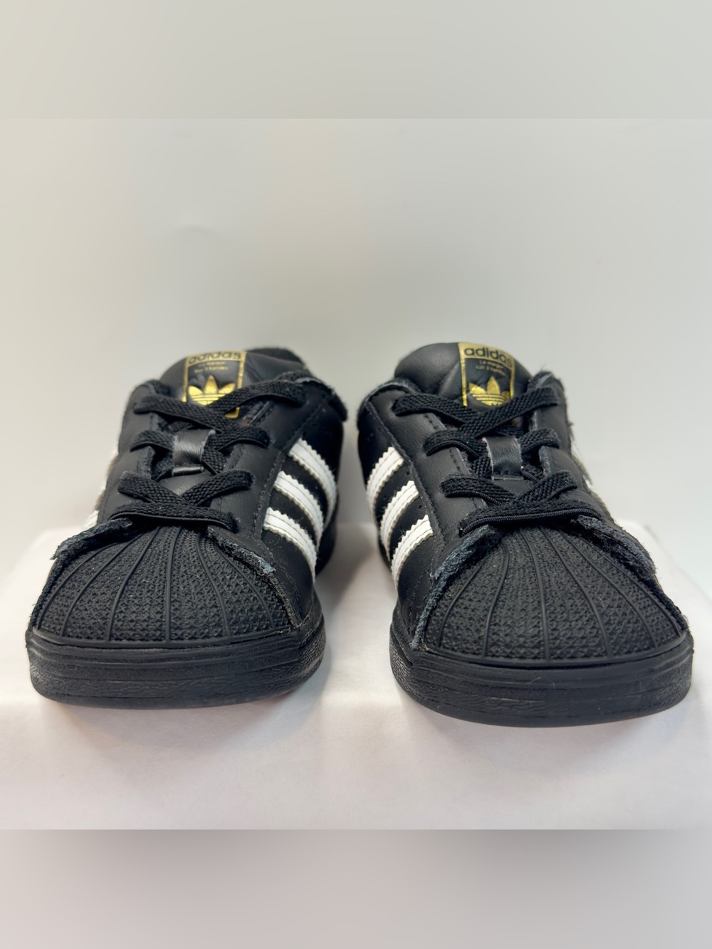 Toddler Kids Sneakers Shoes Adidas Superstar EL I  EF5396 Black Size 10K Black - Picture 6 of 11